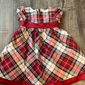 Red Plaid Christmas Dress